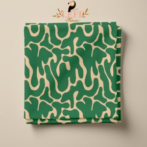 groene shape fabric