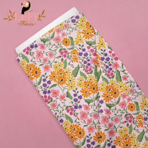 Happy flowerfield denim