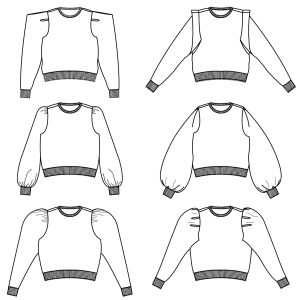 Hera sweater voor dames en tieners