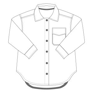 Indy shacket dames en tieners