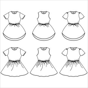 Lotus jurk kids