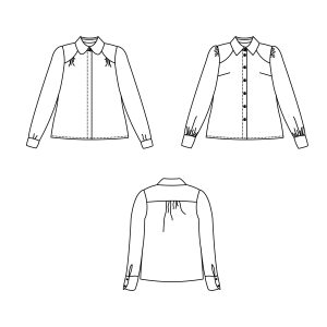 Harriet blouse voor dames en tieners