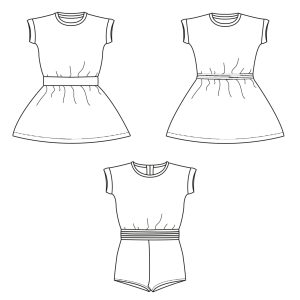Lux jurk en jumpsuit voor kinderen