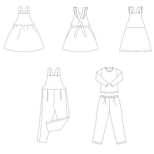 Willa jurk en jumpsuit kids