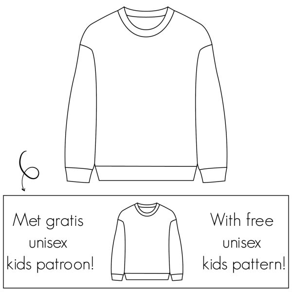 Sem sweater voor heren en tieners en unisex kids