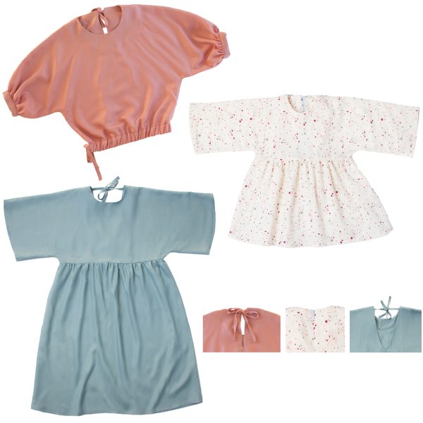 Vita jurk en blouse kids - Afbeelding 3
