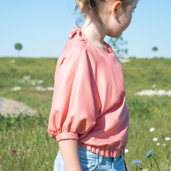 Vita jurk en blouse kids - Afbeelding 4