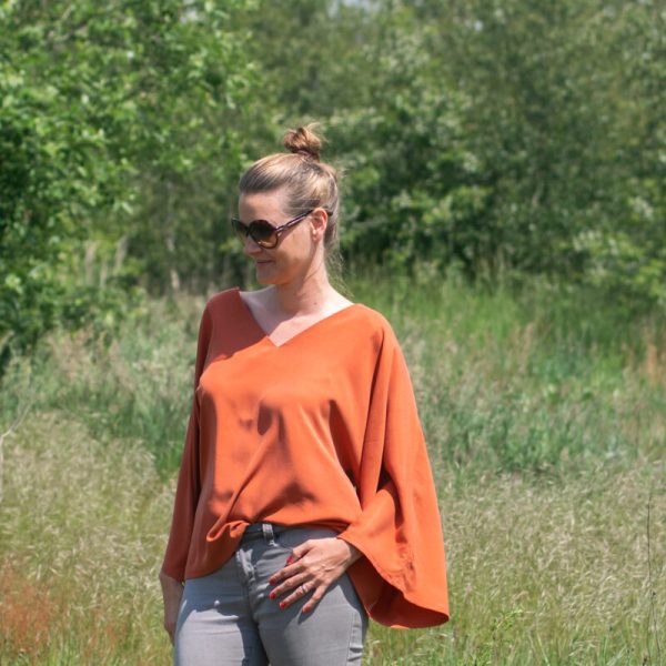 Vita blouse voor dames en tieners - Afbeelding 4