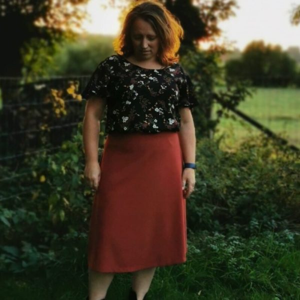 Cora shirt en rok voor dames en tieners - Afbeelding 4