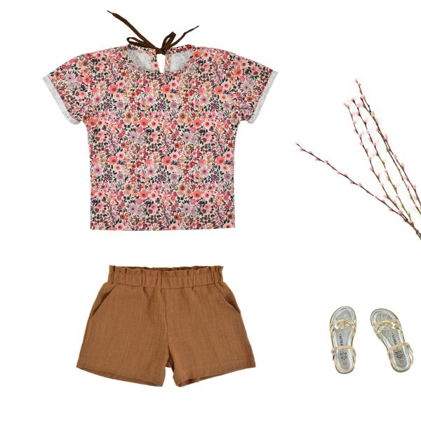 Nio/nia short,shirt en broek kids - Afbeelding 4