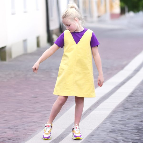 Irene jurk / overgooier kids - Afbeelding 2