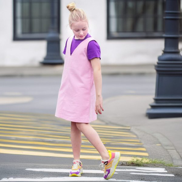 Irene jurk / overgooier kids - Afbeelding 3