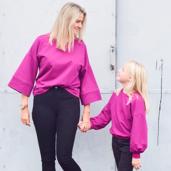 Laure top en sweater voor kids,dames en tieners - Afbeelding 5