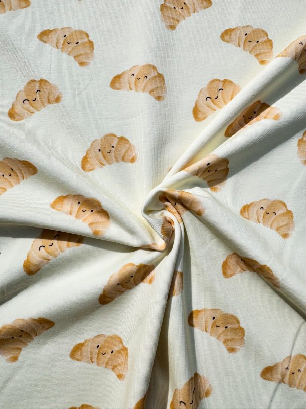 Petit croissant beige