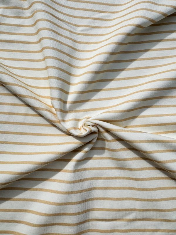 Bretonse streep beige