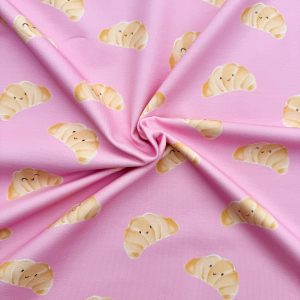 Petit croissant roze
