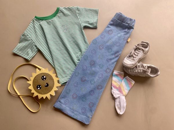 Smileys denim frenchterry - Afbeelding 3