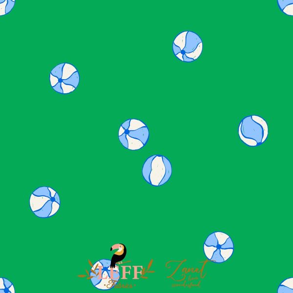 Beachdays blue and green - Afbeelding 4
