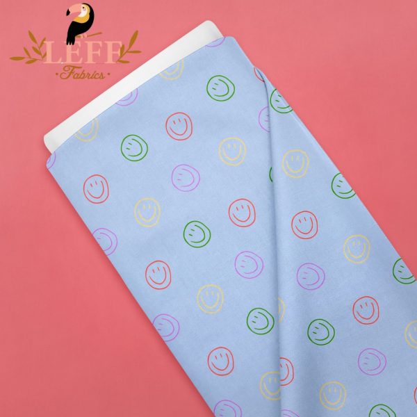 Smileys denim frenchterry