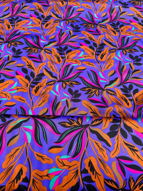 Lush leaves katoen satijn nerida hansen - Afbeelding 2