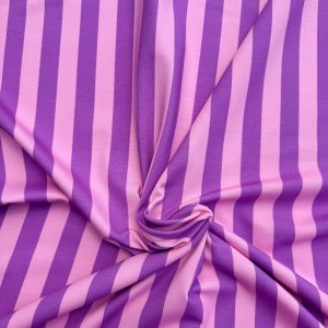 Roze met paars gestreepte jersey