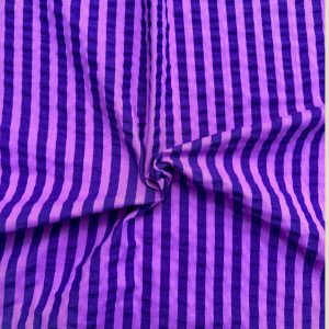 Seersucker Violet paars