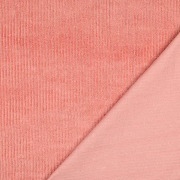 Washed corduroy 4.5w donker zalmroze - Afbeelding 2