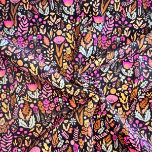 Choco bloemen corduroy