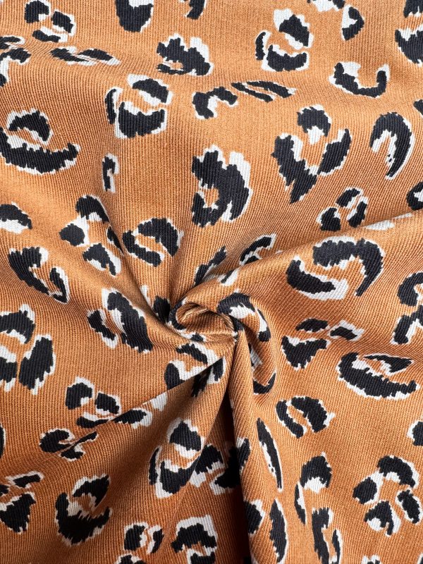 Corduroy panterprint