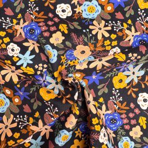 Corduroy dark flowerfield