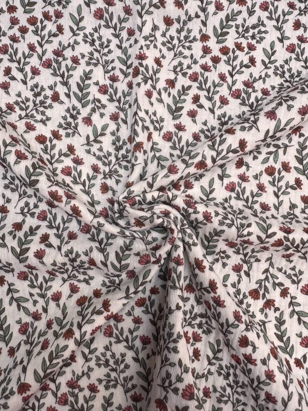 Fleur de lisette double gauze