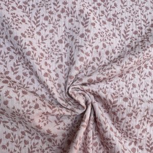 Soft flowers double gauze