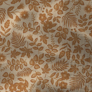 Leaves offwhite double gauze