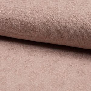 knitted leopard jersey nude roze