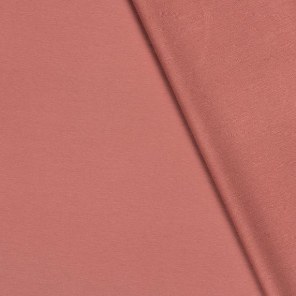Oud roze frenchterry - Afbeelding 2
