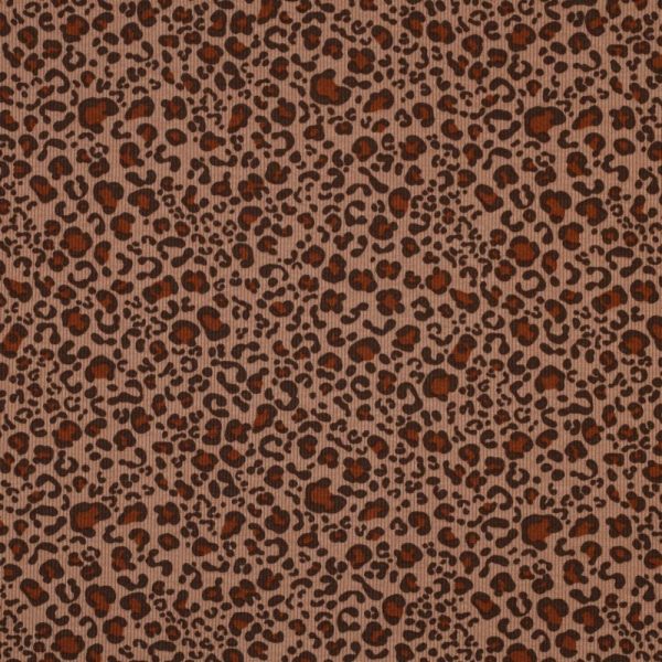 Leopard ribjersey