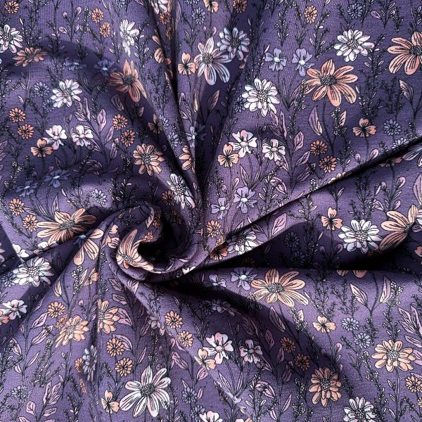 Midnight Bloom Frenchterry