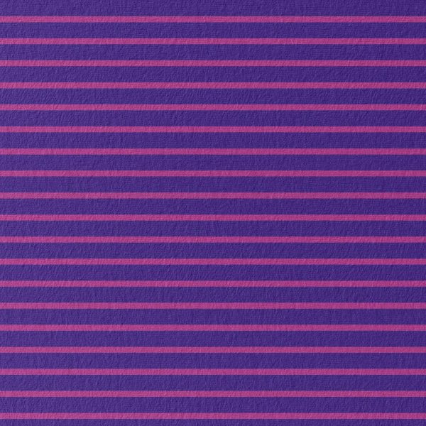 Gestreepte jersey bretonse streep paars/roze