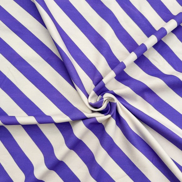 Streepjes paars jersey