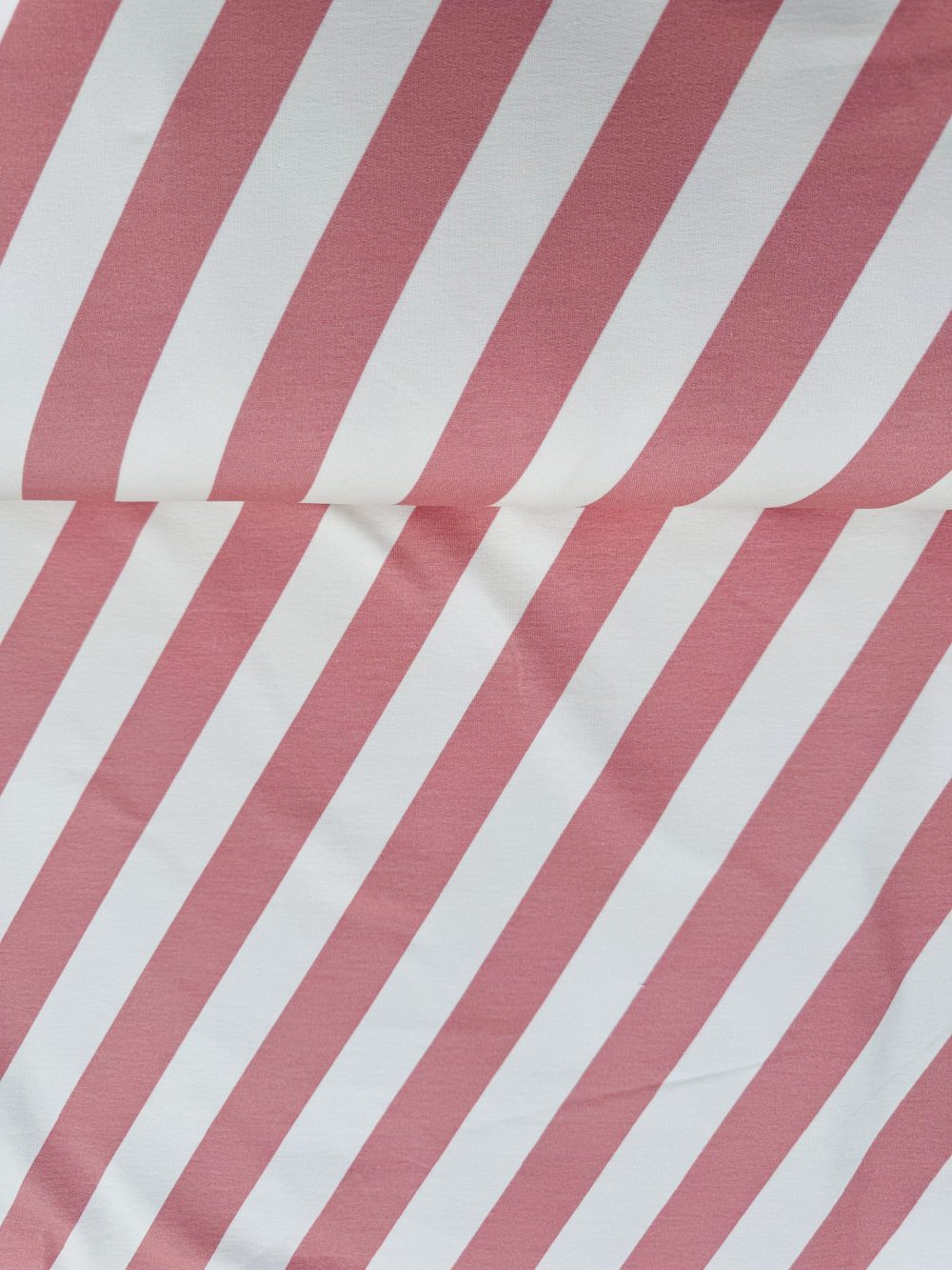 Eva Mouton strepen strawberry frenchterry - Afbeelding 3