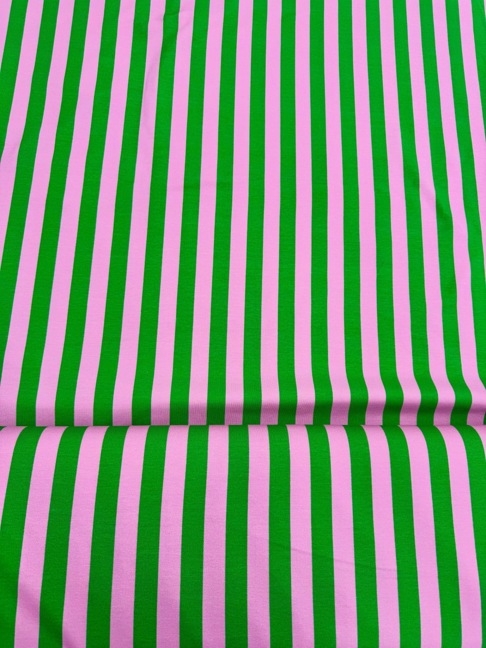 Roze met groen gestreept - Afbeelding 2