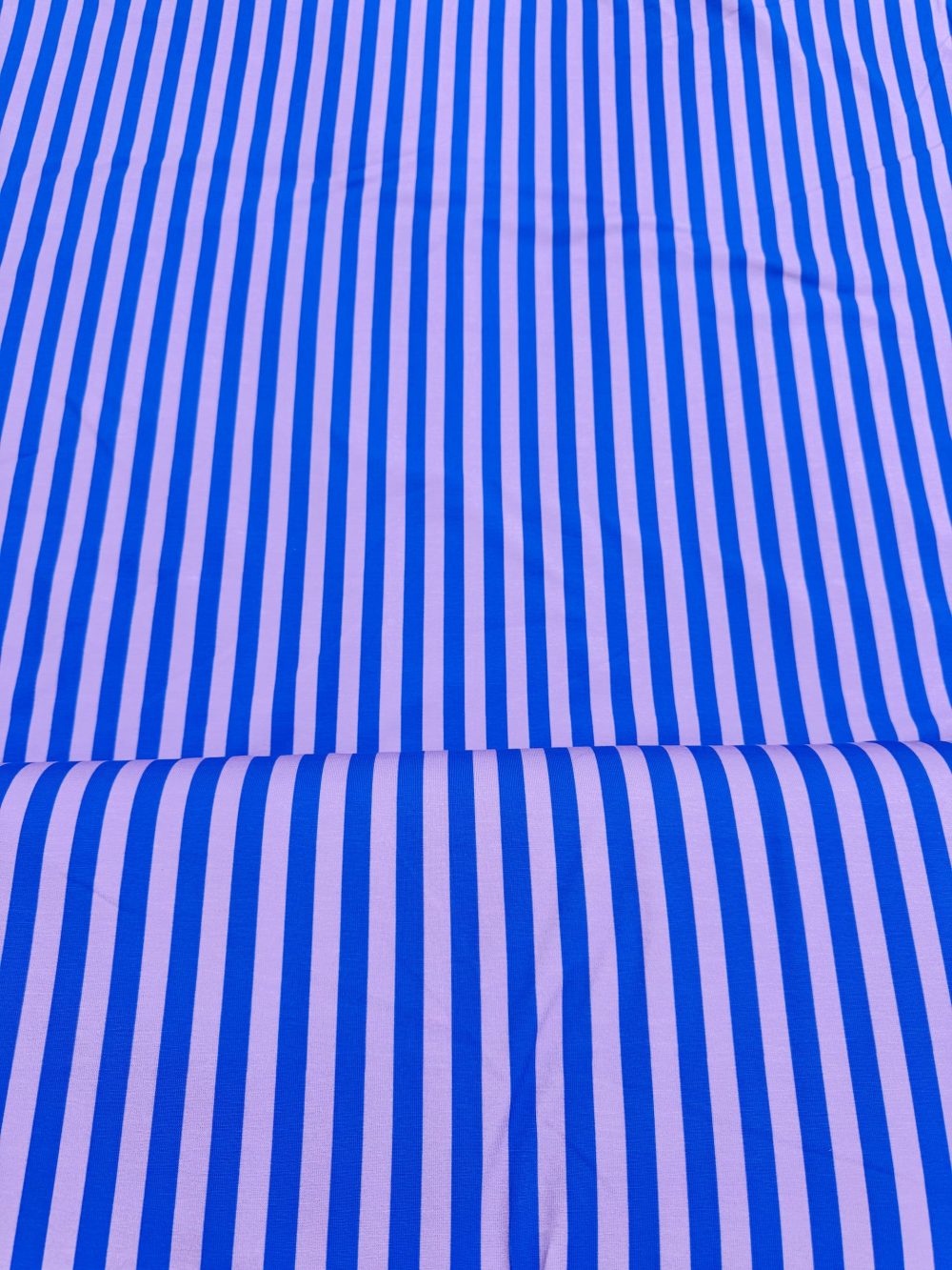Blauw lila gestreepte jersey - Afbeelding 2