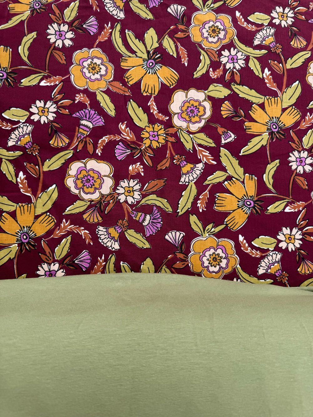 Malana bloemen katoen - Afbeelding 2