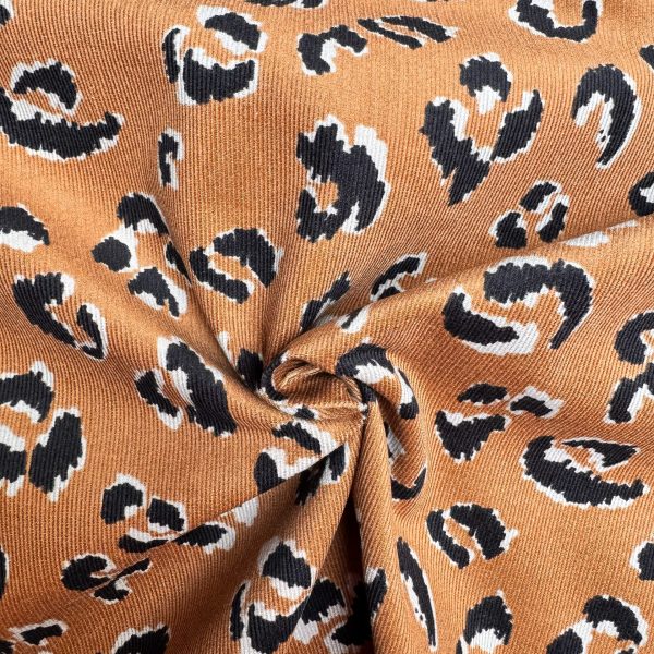 Corduroy panterprint