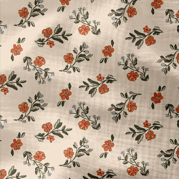Petit fleur double gauze