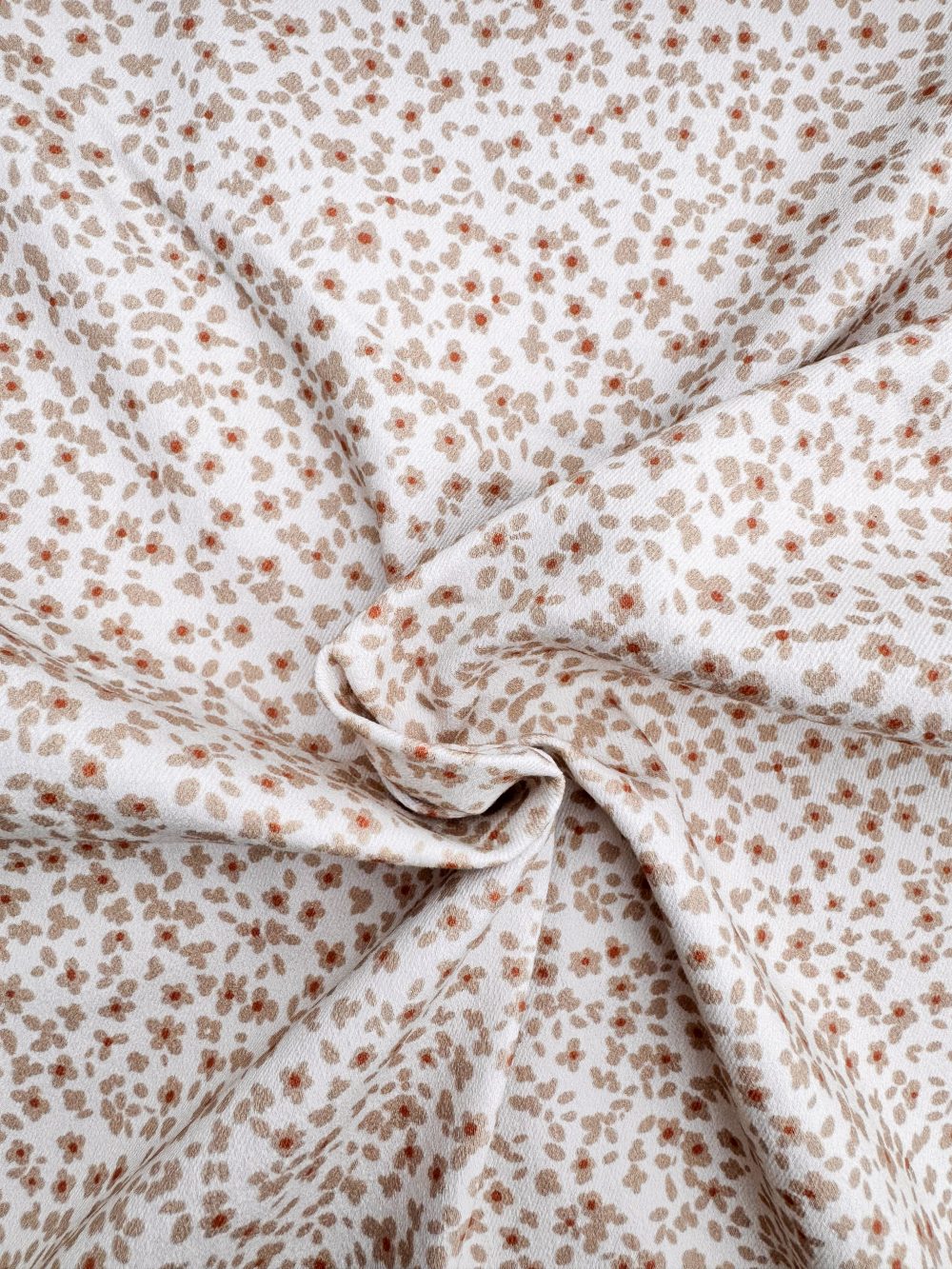 Luipaardbloemetjes denim twill - Afbeelding 4