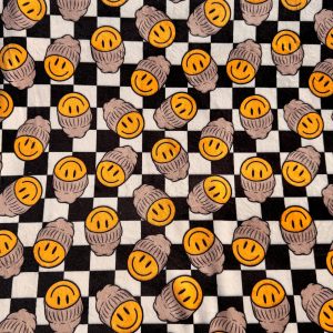 Cozy smileys velvet