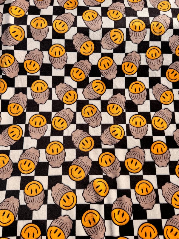 Cozy smileys velvet
