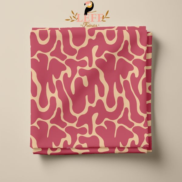 Roze Shapes Frenchterry