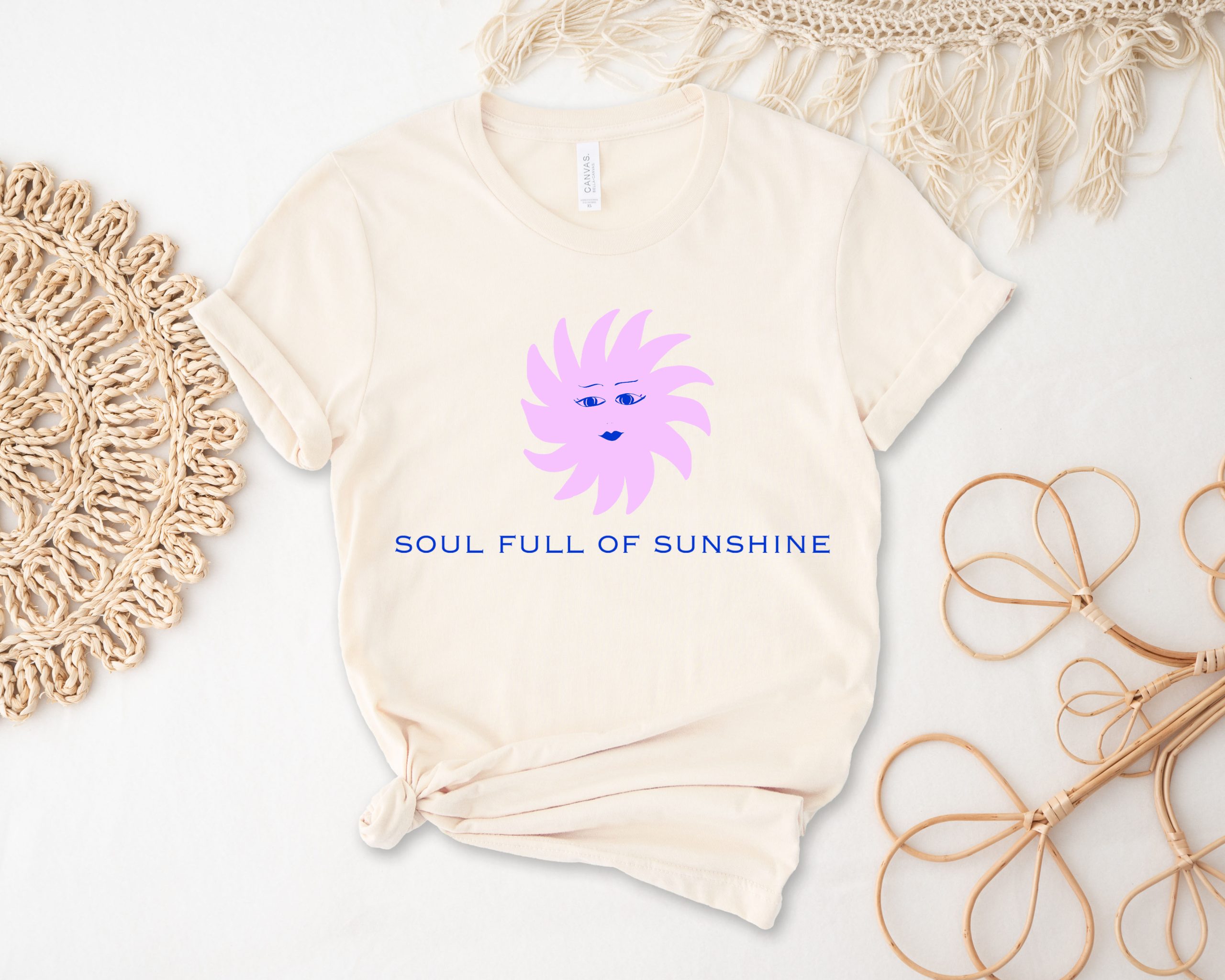 Soul full of sunshine roze applicatie